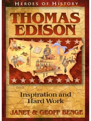 cover image of Thomas Edison: Inspiration and Hard Work